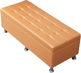 AIYI HOME 収納ベンチ 50cm広い幅 玄関スツール オットマン 足置き台 脚付き ソファスツール 玄関ベンチ 室内 大容量 収納箱 座れるボックス 踏み台 ステップ台 腰掛け リビング/玄関/寝室/廊下/待合室/ネイルサロン...