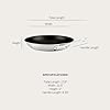 All-Clad D5 10 Inch Brushed Stainless Steel Pro Non Stick Frying pan, 5-Ply Stainless Steel Pan, Induction, Oven Broiler Safe 500F, Pancake Egg Pan, Skillet, Professional Cookware, Silver #1