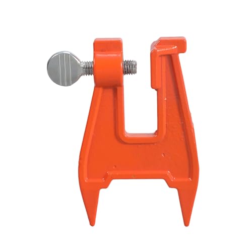 Oxtxuzdm Tornillo de banco compacto portátil para motosierra, construcción robusta para un afilado eficiente de cadena, accesorio de motosierra