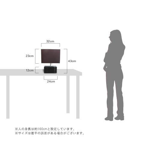 Amazon.co.jp : LT3721BK ブラック/LED Marezzo table lamp LED