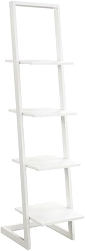 Miniatura 4 de Convenience Concepts Designs2Go - Estantería con escalera de 4 niveles, color blanco