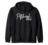 Pittsburgh Running Race 26.2 Marathon Runner Pennsylvania Zip Hoodie