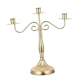 Chandelier à plusieurs têtes : convient pour halloween, la saint-valentin, noël, thanksgiving et autres festivals, bougeoirs en fer