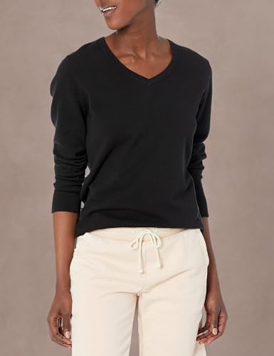 Cutter & Buck Women's Soft Cotton Blend Lakemont Long Sleeve V-Neck Sweater3