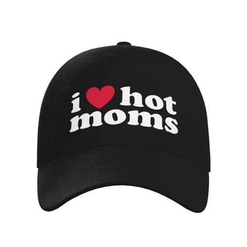 I Love hot Moms Baseball Hats for Men and Women - Classic Adjustable Hats2