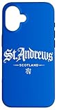Le design représente St. Andrews, Écosse avec lion rampant en police gothique. Idéal pour honorer votre patrimoine écossais ou pour vous souvenir d'une visite incroyable. Article parfait à porter pour montrer votre amour pour le golf et sa riche histoire. Vous recevrez des compliments à coup sûr