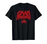 Crab Rangoon Funny Chinese Food Heavy Metal Band Goth Cursed T-Shirt