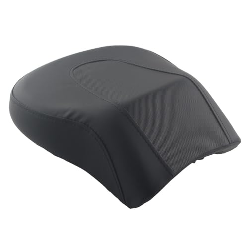 Asiento de pasajero para FLSTF Fat Boy 2008-2014 acabado en cuero sintético negro