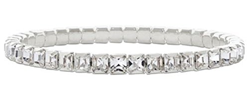 Swarovski Clear & Rhodium Lightning Bracelet (1134861)