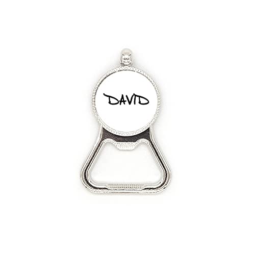 Décapsuleur David en acier inoxydable au design épuré et finition brossée - 2