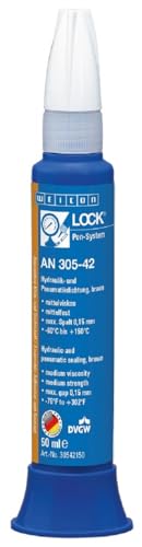 Joint pneumatique WEICONLOCK AN 305-42 brun pour étanchéité tuyau