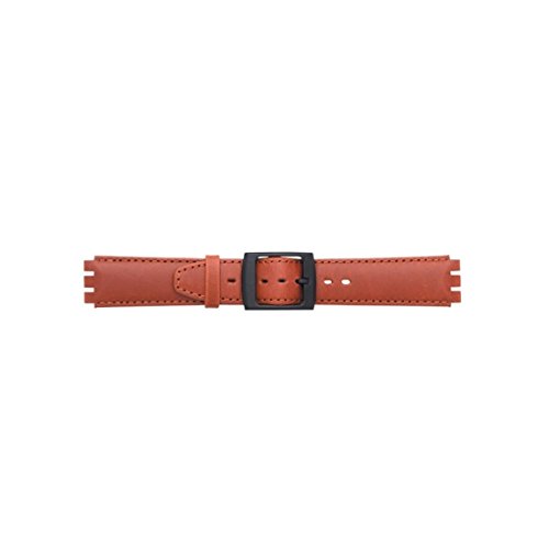 Bracelet de montre 17mm Swatch Cut marron pour un style casual - 2