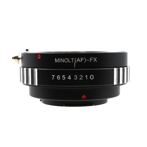 Toileum AF-FXマウントアダプターリング for Sony A/Minolta AF MAマウントレンズに対応 Fuji Xマウントカメラボディーに対応 X-A1/X-A2/X-A3/X-E1/X-E2/X-Pro1/X-Pro2カメラ用アダプタ