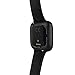 Sport Band Compatible with Fitbit Versa/Fitbit Versa 2/Fitbit Versa Lite Edition, Kmasic Soft Silicone Strap Replacement Wristband Versa Smart Fitness Watch, Small, Black