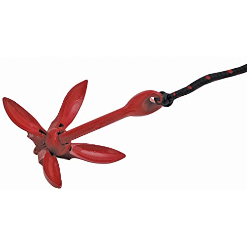 Extreme Max 3006.6548 Boattector Complete Grapnel Anchor Kit For Small Boats, Kayaks, Pwc, Jet Ski, Paddle Boards, Etc. - 3.5 Lbs. #TOP3