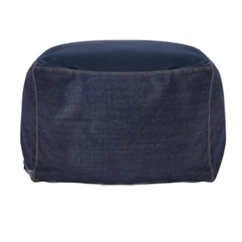 WANGHAI-666 Sillas de sofá Sofá Lazy Bean Bag for Espacios pequeños, sofá Individual de Suelo Tatami for Dormitorio y balcón(Blue,Grande)