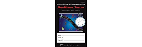 KJOS One Minute Theory Student Edition