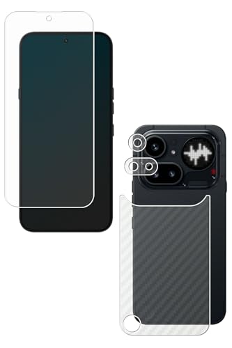 [2���g(���+�w��)] ClearView Nothing Phone (4a) Pro�p [�h�w�� �N���A] �t�� �ی� �t�B�����{�J�[�{���� �w�ʕی�t�B���� ���{��