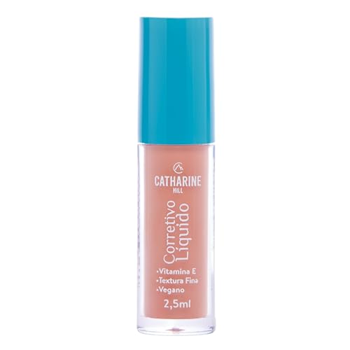 Mini Corretivo Líquido Salmon Média Cobertura Catharine Hill Travel Size Matte