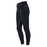 ALLTAGSTAUGLICH - Vier praktische Taschen & ein anschmiegsamer Bund sorgan dafür, dass unsere Hose für Damen nicht nur während des Reitsports sondern auch im Alltag getragen werden kann