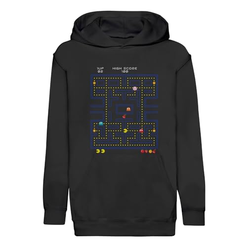 Sweat à capuche enfant niveau jeux vidéo rétro 8 bits arcade confort premium en coton