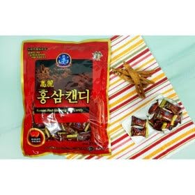Caramelo con raíz de ginseng rojo coreano miniatura 2