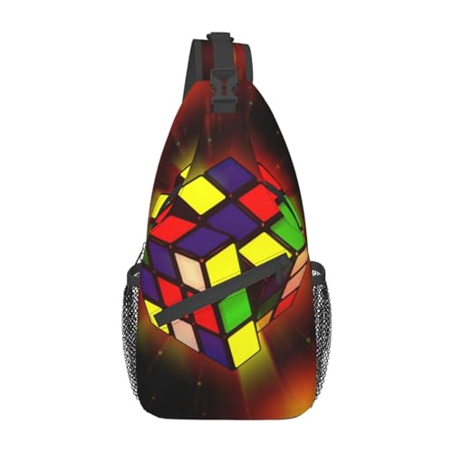 Sac poitrine imprimé puzzle idéal pour vos sorties et rando