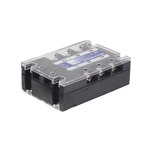 Relais à semi-conducteurs triphasé 150A statique industriel 380V commande commutation DC AC