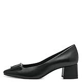 Obermaterial aus echtem Leder Tamaris Damen 1-1-22302-41 Pumps, Black Leather, 38 EU