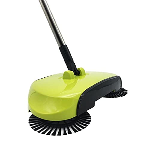 Kalttoy Máquina de barrido manual multifunción, no eléctrica, giratoria de 360 grados, escoba, recogedor, herramienta de limpieza Kalttoy Máquina de barrido manual multifunción, no eléctrica, giratoria de 360 grados, escoba, recogedor, herramienta de limpieza