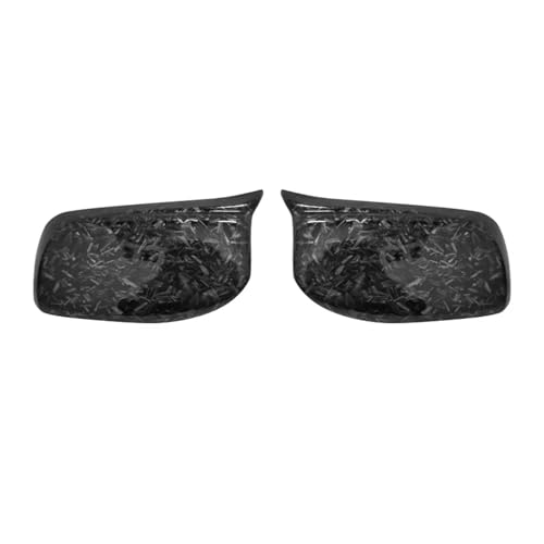 Coque rétroviseur BMW E60 E61 noir brillant et carbone forgé série 5