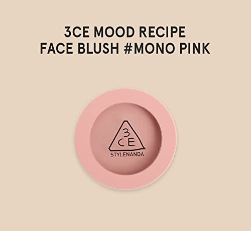 3Ce New Mood Recipe Face Blush Style Nanda 3 Concept Eyes (Season 2) (Mono Pink) #TOP4