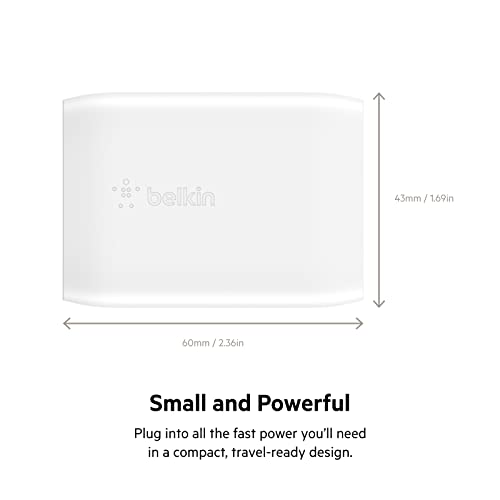 Belkin 30W Compact USB C Charger Block, Fast Charging for Travel - image 7