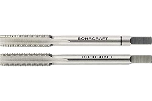 Bohrcraft roscar DIN 5157 g (HSS-G, Whitworth de tubo 1/8 pulgadas x 28, 2 piezas en Unibox, 1 pieza, 41021100018