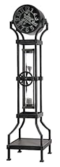 Howard Miller Hourglass III Floor Clock, Black Finish Hourglass Accent Sand Timer & Incandescent photo Howard Miller Hourglass III Floor Clock, Black Finish Hourglass Accent Sand Timer & Incandescent