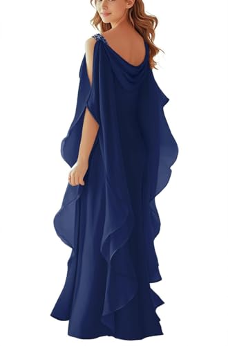 Women's Mother of The Bride Dresses 2025 Long Chiffon Plus Size A Line Formal Dress Wedding Guest Evening Gowns