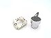 ALTECH Corp 2AS2-4 3 POS., SPR RTN(LR), Black, Non Ill., SELEC. OPR., 22 MM