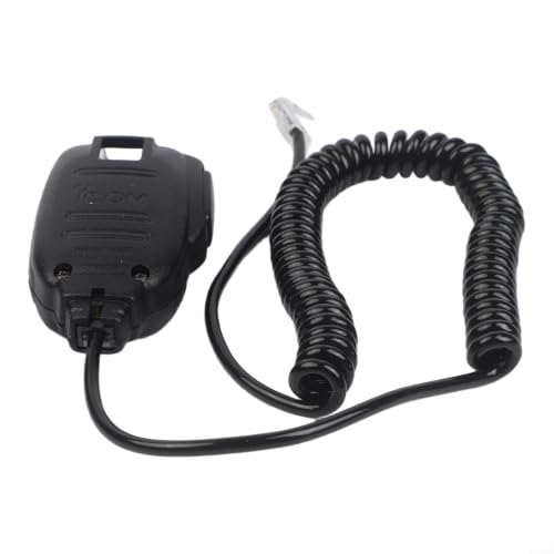 Micrófono HM-133V conector 8 pines compatible con Icom IC-208H cable flexible 4