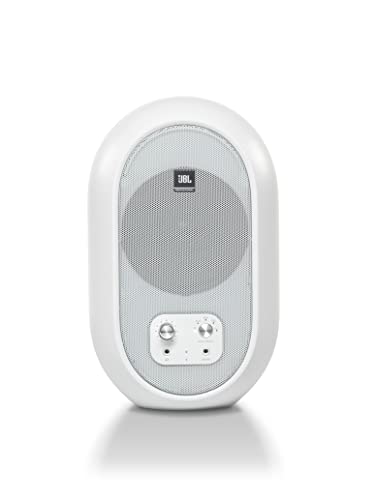 JBL 1 Series 104 Enceintes compactes de référence Bluetooth au design épuré blanc