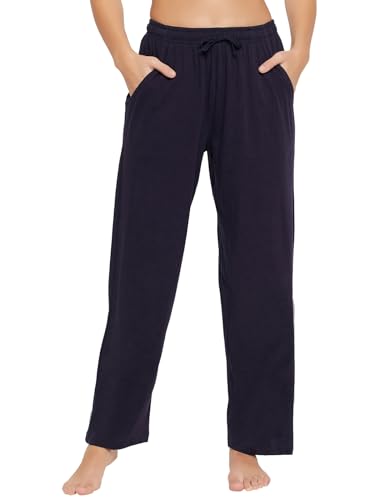 Image of Clovia Women's Cotton Lounge Pyjama Pant with Side Pocket