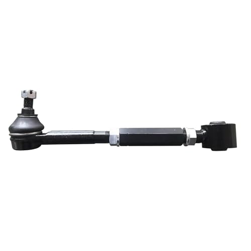 Image of Detroit Axle - 4pc Rear Control Arms Kit for 2006 2007 2008 2009 2010 2011 Toyota RAV4 [Adjustable], 2 Lower Forward Control Arms with Ball Joint 2 Sway Bar End Links Replacement