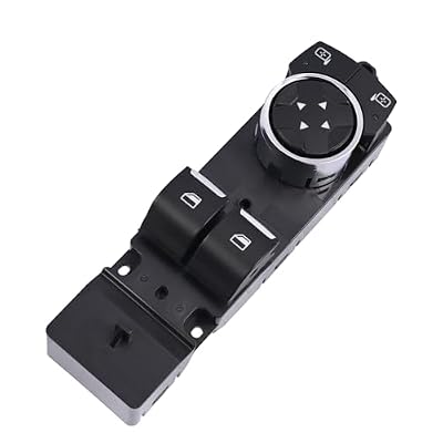 11Pin Window Control Switch Compatible with Ford Mustang 2015 2016 2017 2018 2019 2020 2021 2022 2023 Left Driver Side Replace SW7677 FR3Z14529AA FR3Z-14529-AC