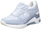 TOM TAILOR Damen 3291516 Sneaker, bblue, 43 EU