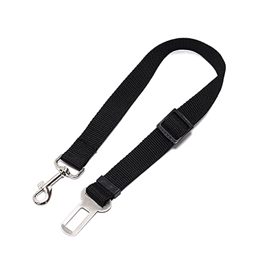 Arneses para Perros, Cinturones de Seguridad Ajustables para Perros, Uso para Perros, Gatos, Mascotas, Negro Cover