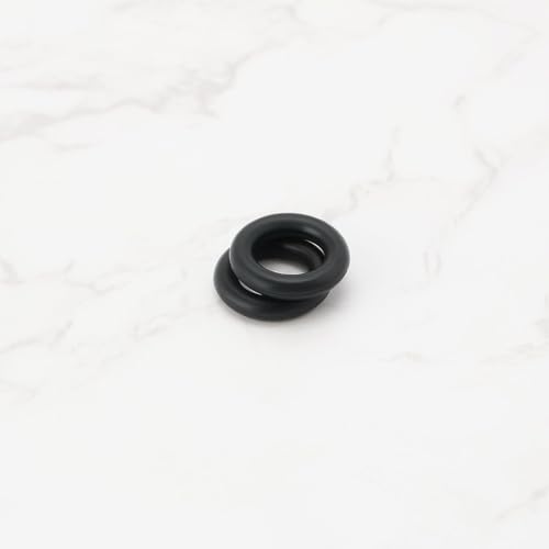 Image of 5pcs Engine Oil Filter Cover Gasket O Ring Seal Replacement Part 11427549573 11421744001 Compatible with BMW Black 12x7mm