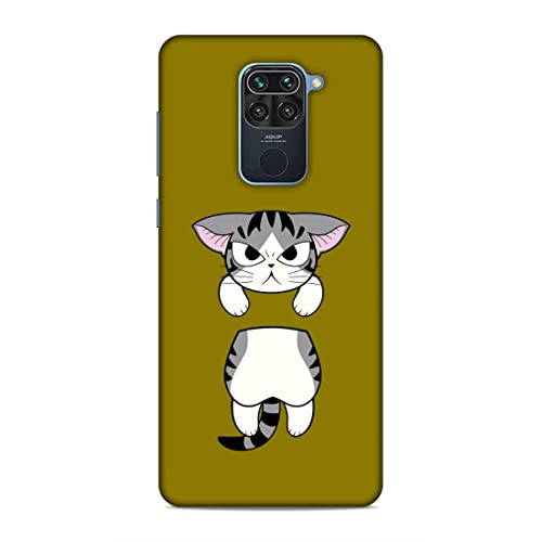 Image of Printed Mobile Back Hard Case Cover for Xiaomi Redmi Note 9 | Angry Baby cat, Cute cat,-2178
