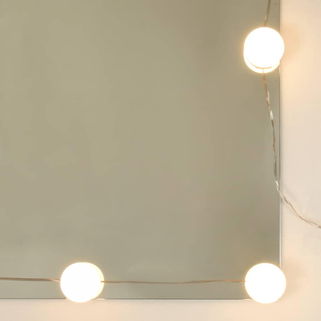 vidaXL Toeletta con LED Grigio Cemento 60x40x140 cm