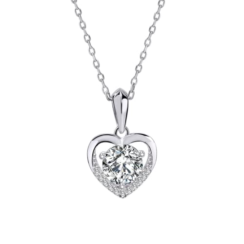 Collier pendentif moissanite femmes à porter au quotidien chic
