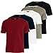 Produktbild Kandor t Shirt Herren  5er Pack, t-Shirts für männer, Classic Basic tees Set, 100% Baumwoll Rundhals t-Shirt, arbeits, Sports, Schlaf, Casual Tshirt, einfarbige Tshirts mehrpack (S,Dovar-Set 2)