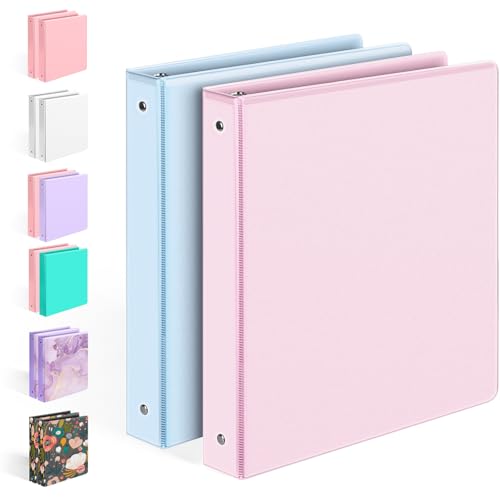 Classeur à 3 anneaux BinderX couverture extra durable protège 350 feuilles des déchirures